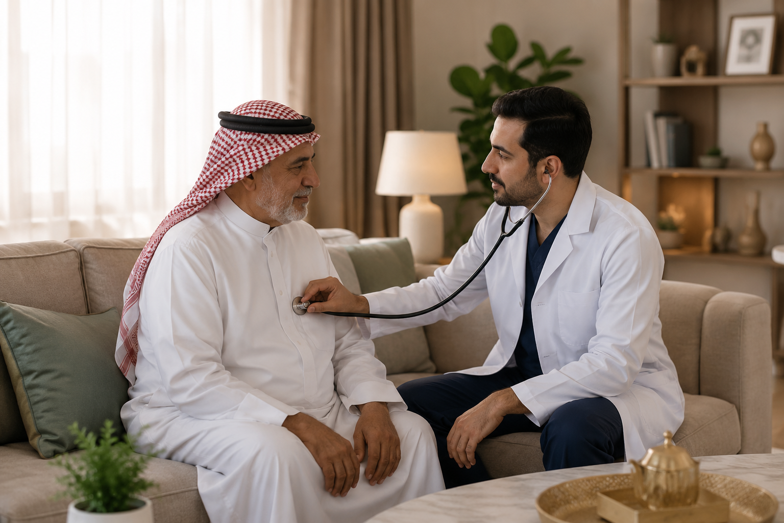 الزيارات الطبية المنزلية